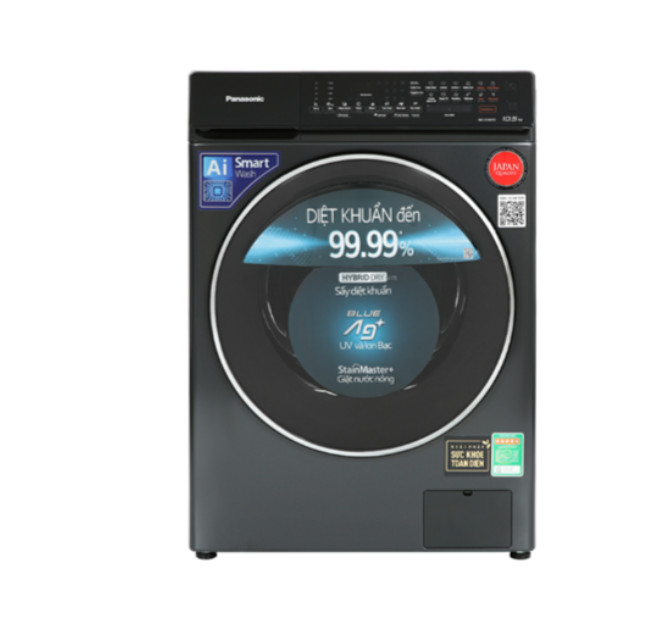 Máy giặt Panasonic Inverter 10.5 kg NA-V105FR1BV QH242152